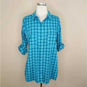 SPYDER Newman Snap Button Down Shirt Plaid